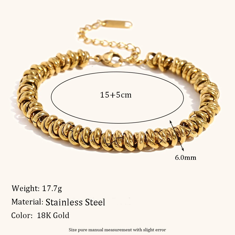 Gold & Silver Dual-Color Beaded Necklace