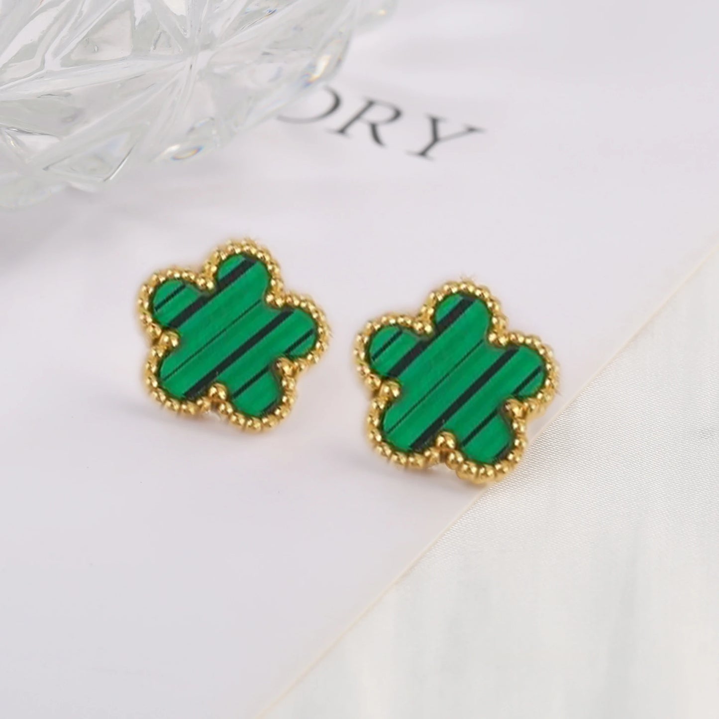 Adjustable Five-Leaf Clover Bracelet