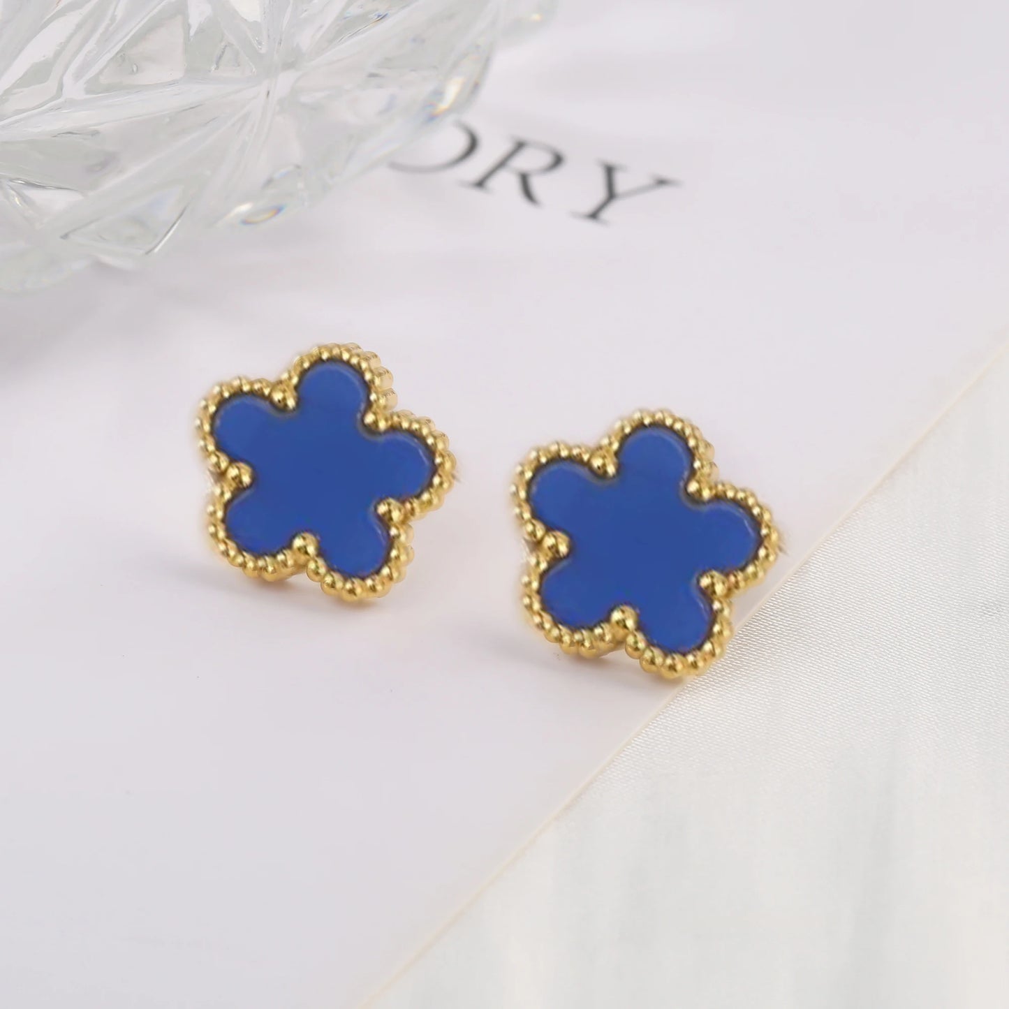 Adjustable Five-Leaf Clover Bracelet