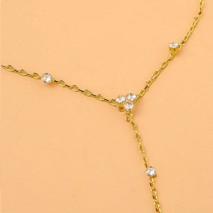 Rhinestone Flower Crystal Bracelet