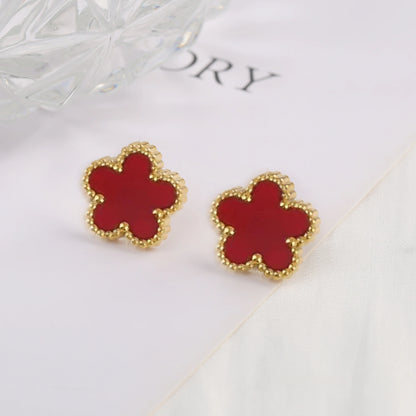 Adjustable Five-Leaf Clover Bracelet