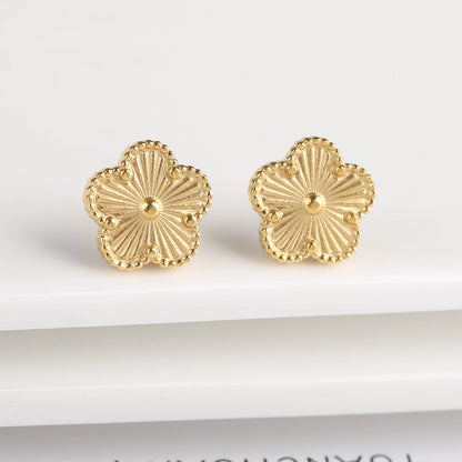 Adjustable Five-Leaf Clover Bracelet