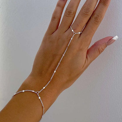 Rhinestone Flower Crystal Bracelet