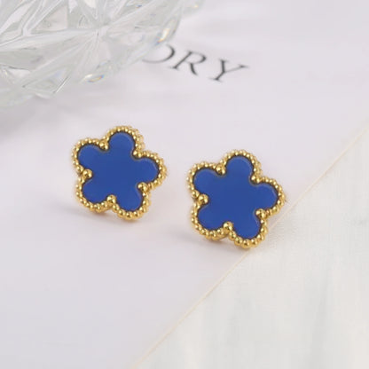 Adjustable Five-Leaf Clover Bracelet