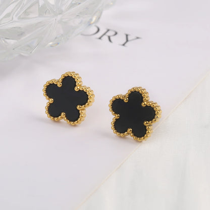 Adjustable Five-Leaf Clover Bracelet